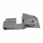 Záves na sklen.dvierka bez vŕtania prechodový