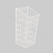 Kôš na bielizeň, biely