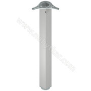 Stol.noha 60x60 s reguláciou, hliník