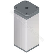 Náb.noha NA6 40x40, chróm