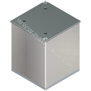 Nábytk.noha 080x080, chróm