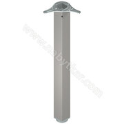 Stol.noha 60x60 s reguláciou, Inox