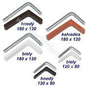 Uholníky s krytkou, hr.plechu 0,9mm / NB