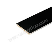 Lišta coklová na R5 H-100, 4m, čierna matná