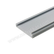 Predné čelo na vnútornú zásuvku ANTARO,dl=1031mm, sivé /Blum