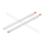 Reling hranatý ANTARO, biely /Blum