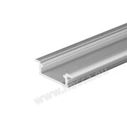 LED PROFIL - Zafrézovatelný profil - hliník, 3m (bez krycej lišty)/LC