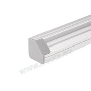 LED PROFIL - 18x18mm Rohový aj Rohový SLIM - Koncovka - sivá /LC