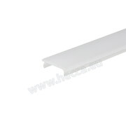 LED krycia lišta do led profilu  mliečna , 3,0m / LC dopredaj, náhrada nový model 2024