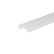 LED krycia lišta do led profilu ( vonk. a vnút.a rohový ) mliečna, nový model 2024 , 3m / LC