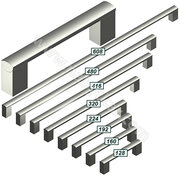 Madlo ME9309, inox, Gamet