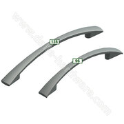 Madlo F115, matný chróm