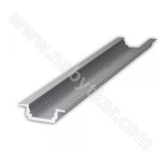 LED PROFIL - Zafrézovatelný profil 6X16mm - hliník, 2m (bez krycej lišty)/CP