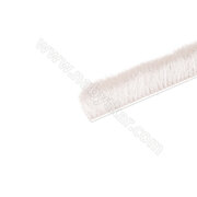 Štetina 4,8x4mm dorazová -BIELA- s lepom č.0088-B ( 1bal - 100 bm) /Laguna