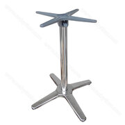 Centrálna noha HD230 - štvorramenná, sklopná , inox /LC