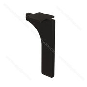 Nábytková noha NS34-120-L2 bez regulácie čierna / Gamet 