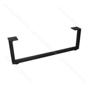 Nábytková noha NS38-120-370-L2 bez regulácie čierna / Gamet 