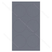 Krytky samolep.fi 40 mm U963 / 0164 diamantovo šedá (1 plátok= 6 krytiek) nr.831