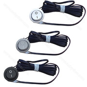 Vypínač na zafrézovanie typ - 1bk 12V s káblom a koncovkou JSTM 