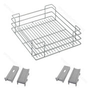 Košik k potrav.košu 255, chróm , Green Line / SIGE