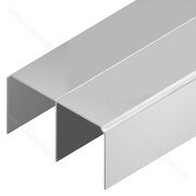 LUX Koľaj vrchná-M18, hliník