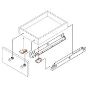 Tandem PLUS 560H skrytý plnovýsuv 30kg Blumotion-..... - KOMPLET 