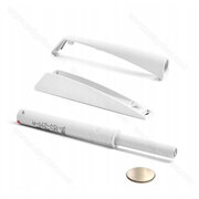 K-PUSH TECH systém na dvierka naložený silný 37mm s magnetom, biely