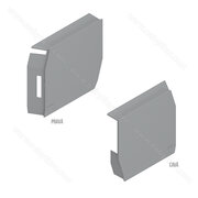 AVENTOS HK-S, Krytka sivá 20K8A21.21,  model 2020