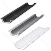 LED PROFIL - Zafrézovatelný profil 6X16mm, 3m (bez krycej lišty)/CP