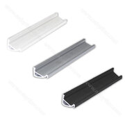 LED PROFIL - 16x13mm Rohový, Profil - 3m, bez krycej lišty/CP