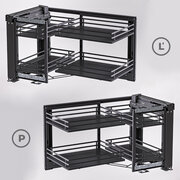 Kôš Concord ASTON "90" s tlmením, antracit /Iron Line