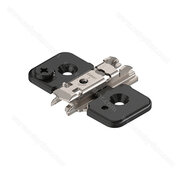 Platnička CLIP 3D H0 bez euro skr. 173H7100 ONYX /Blum