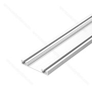 Spodná koľaj RAMA,(s drážkou)  biela matná,  model 2021 /Laguna