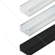 LED PROFIL - 08x16mm, Profil, 3,5m (bez krycej lišty)/Zobal