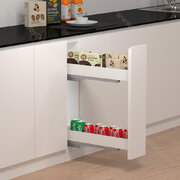 Cargo košík ASTON LUX "15" 2 pol,boč.ved. 109x485x520 biely /Iron Line