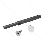 K-PUSH TECH systém na dvierka vložený silný 37mm s magnetom, antracit