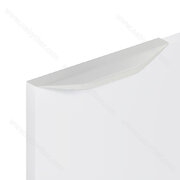 Madlo F520 - 396 mm, biela lesklá 