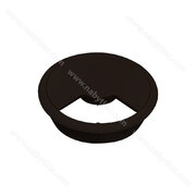 Prechodka kábla ø 80 plast, čierna 