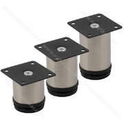 Nábytk.noha Fi50, inox 