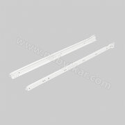 Vodiaca lišta zásuvková 500mm, biela /Gt