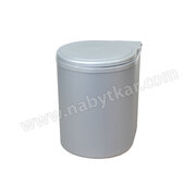 Kôš na odpadky ART 270, strieborný