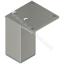 Nábytk.noha N 45X45B, Inox / Zobal Nábytk.noha N 45X45B, Inox / Zobal