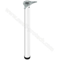 Stol.noha 60/710mm, biela /Swell