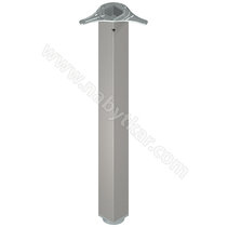 Stol.noha 60x60 s reguláciou, Inox Stol.noha 60x60 s reguláciou, Inox