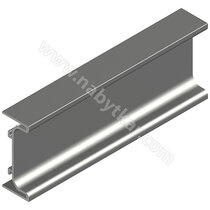 Gripless profil typ- "C"  L-3,5m inox