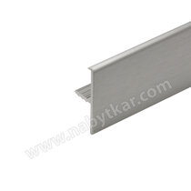 D02 - Lišta 40 mm na zafréz. 3,5m INOX