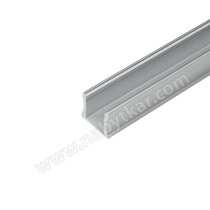 LED Profil 04 - 3m, hlinik vonkajší profil 15,5x18mm (bez krycej lišty)