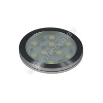 LED bodovka - NO60, 1.8W, DC12V, biela studená, hliník / Hecca LED bodovka - NO60, 1.8W, DC12V, biela studená, hliník / Hecca
