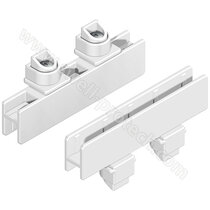 EVOLUTION 100 Adaptér zadný pre boxide a sklen.bočnicu, biely