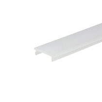 LED krycia lišta do led profilu ( vonk. a vnút.a rohový ) mliečna, nový model 2024 , 3m / LC